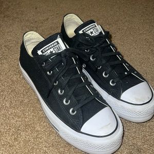 Black Platform Converse